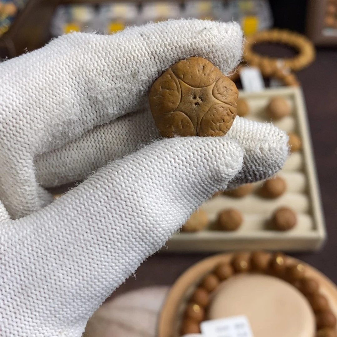 吊坠凤眼菩提五星上将微瑕小裂20