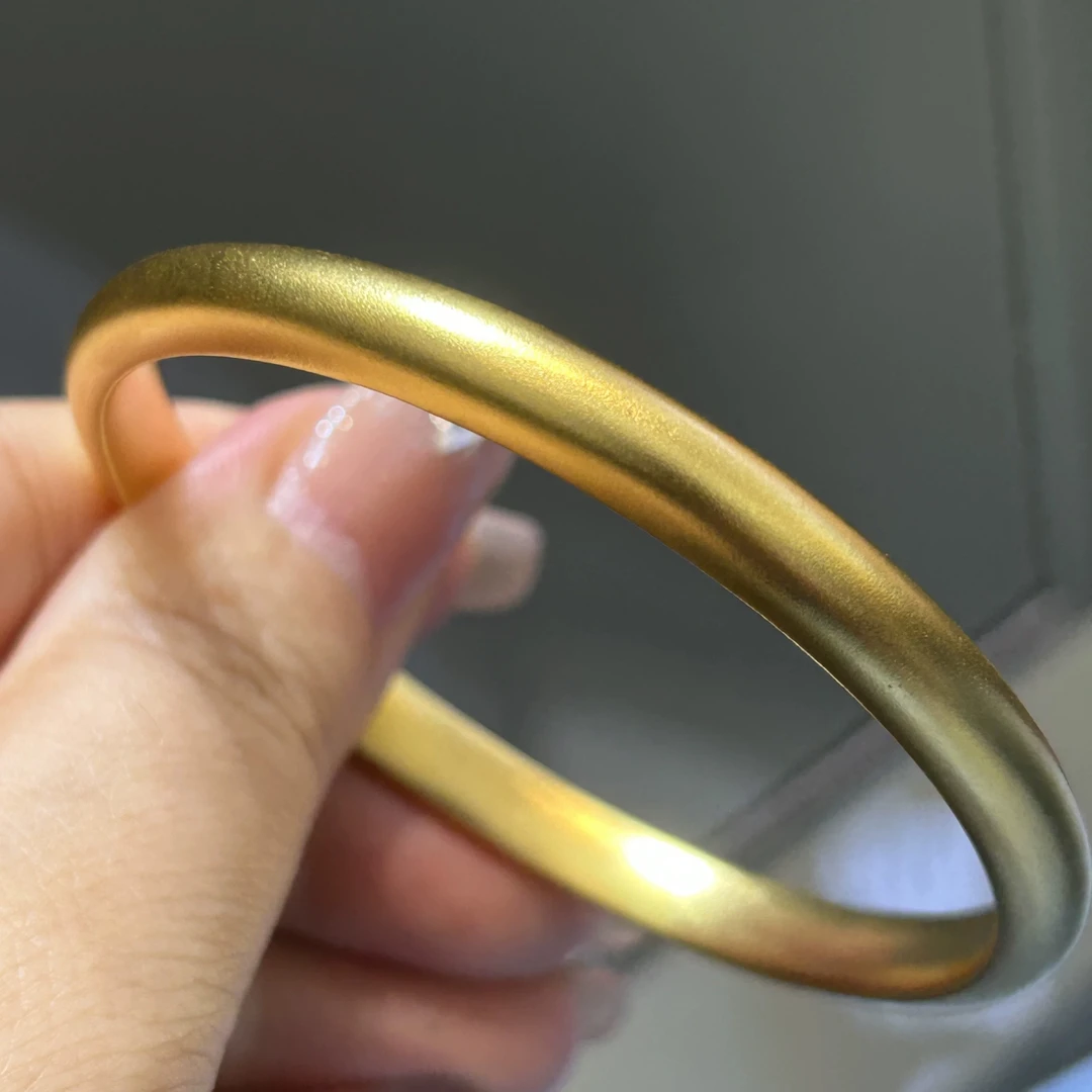 【清货福利】闭口镯宽面泥鳅背古法哑光可diy搭配m