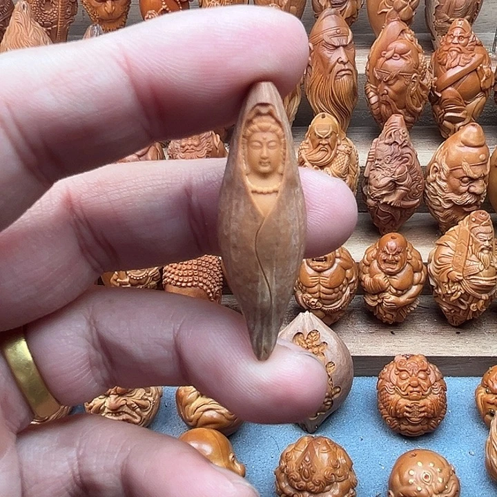 吊坠橄榄核15观音