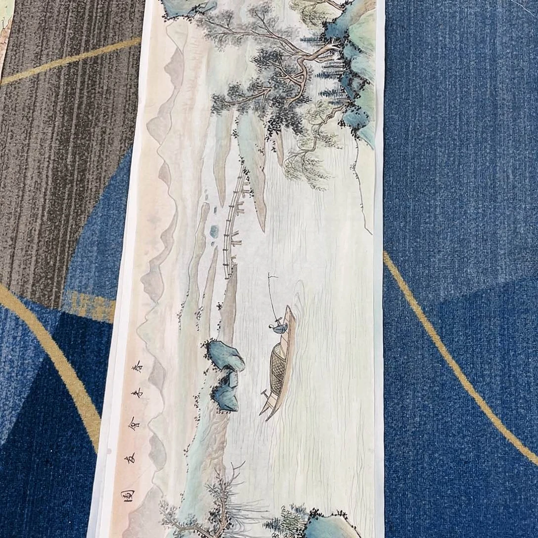 传***承绘画绘画作品贺德林画芯