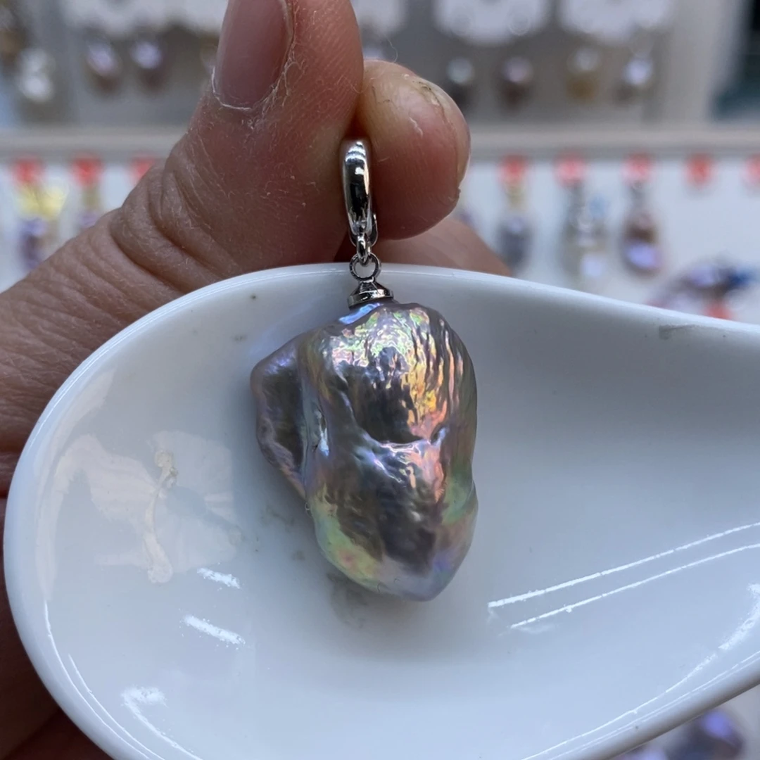 美丽哦哦哦未镶嵌淡水珍珠