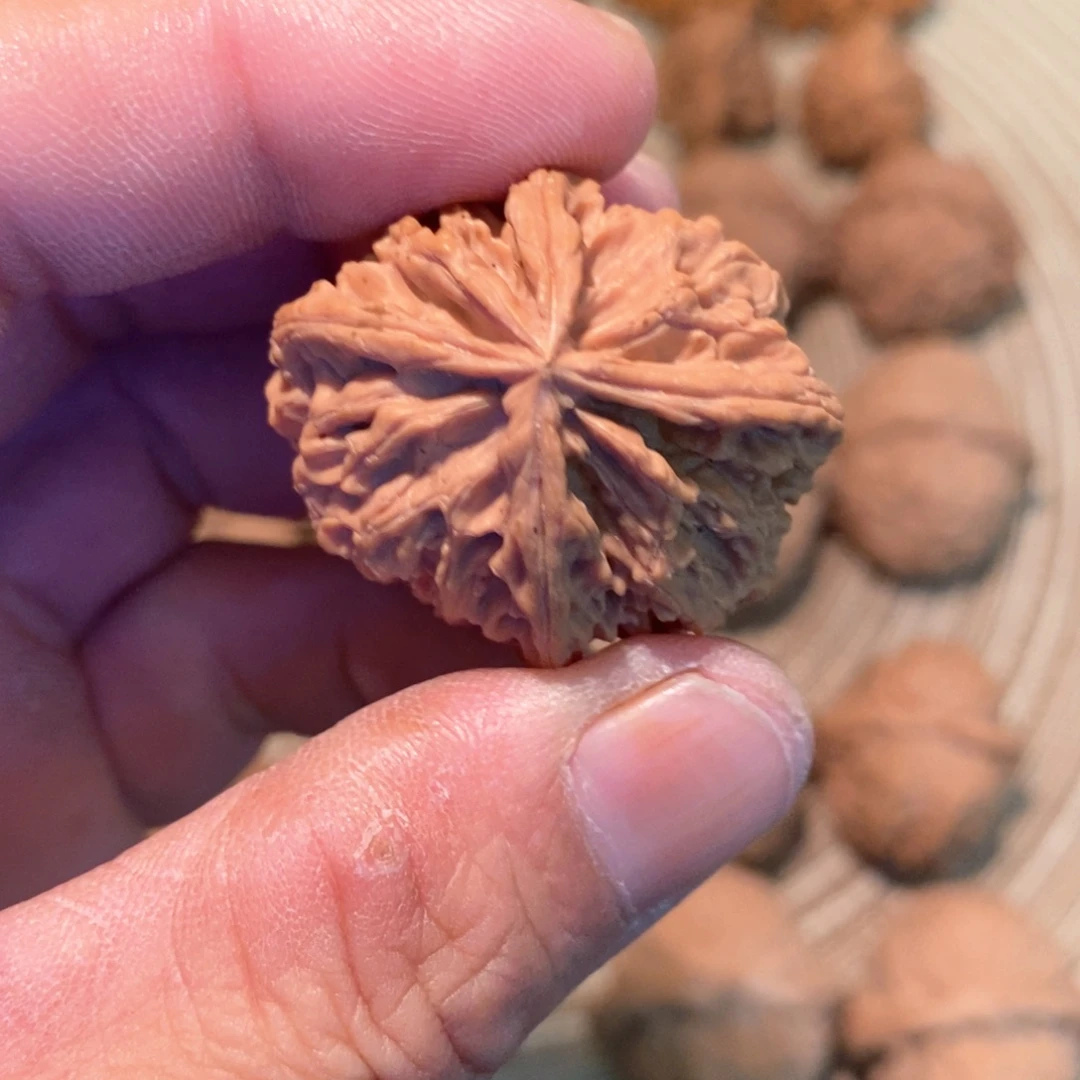 木质类文玩麻核桃苹果四棱