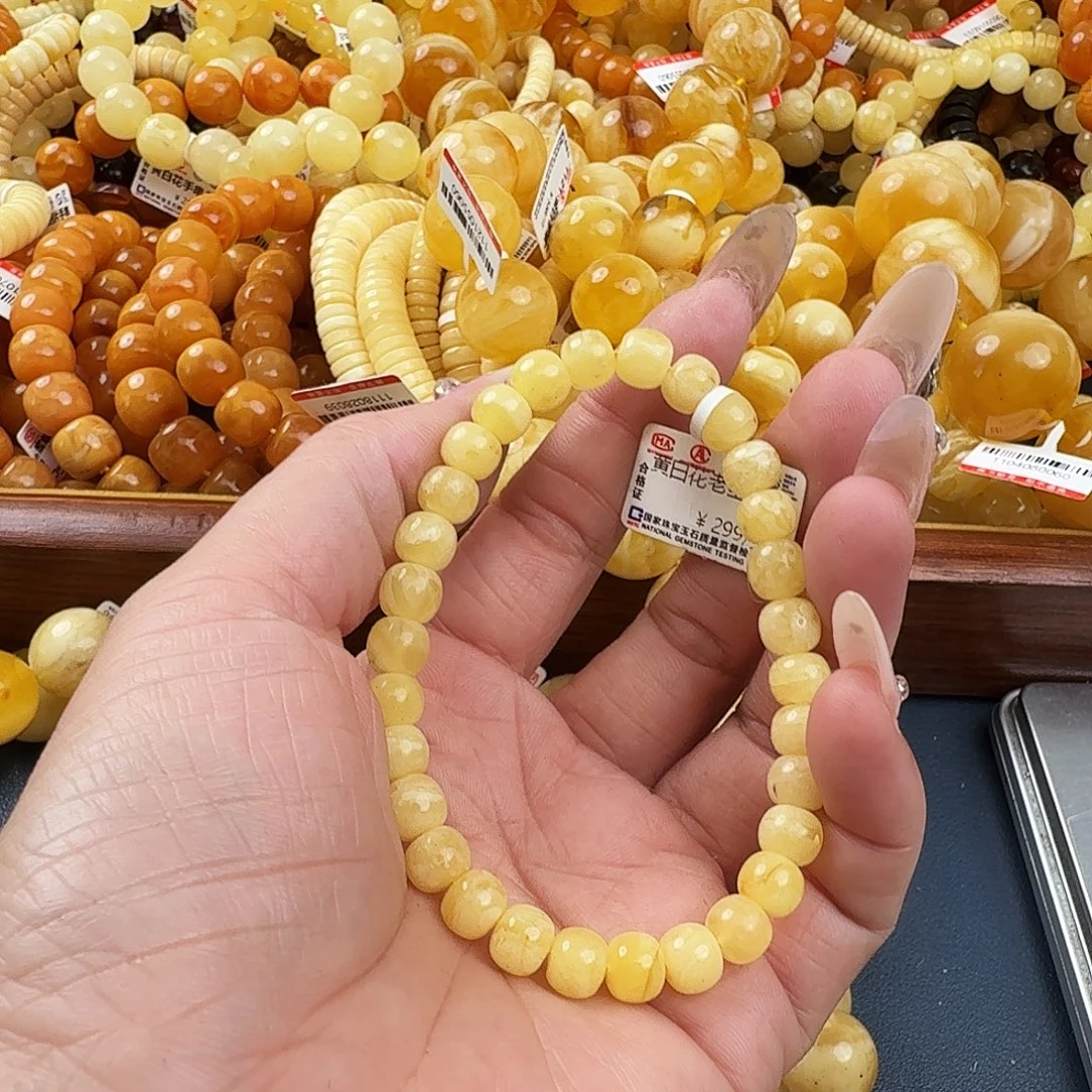 琥珀未镶嵌珠宝奇石