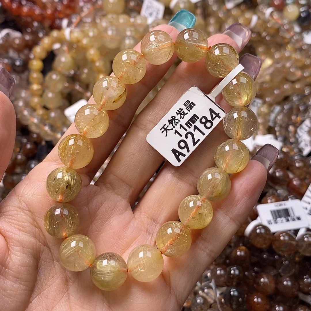 水晶未镶嵌手链水