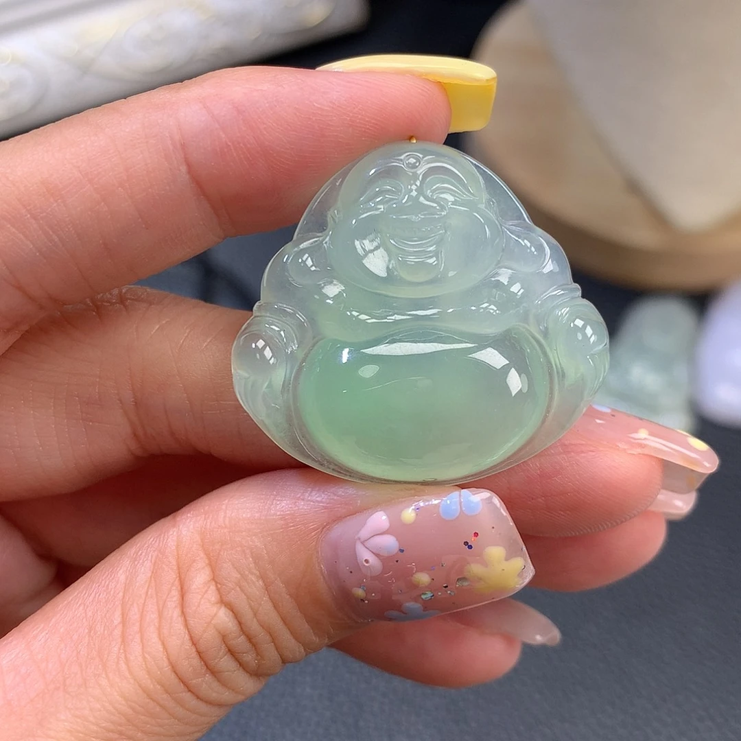 翡翠未镶嵌吊坠(不含链)翡翠
