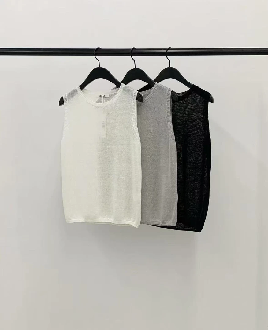 【婷婷家】不退换-东大门OB背心时尚休闲百搭简约