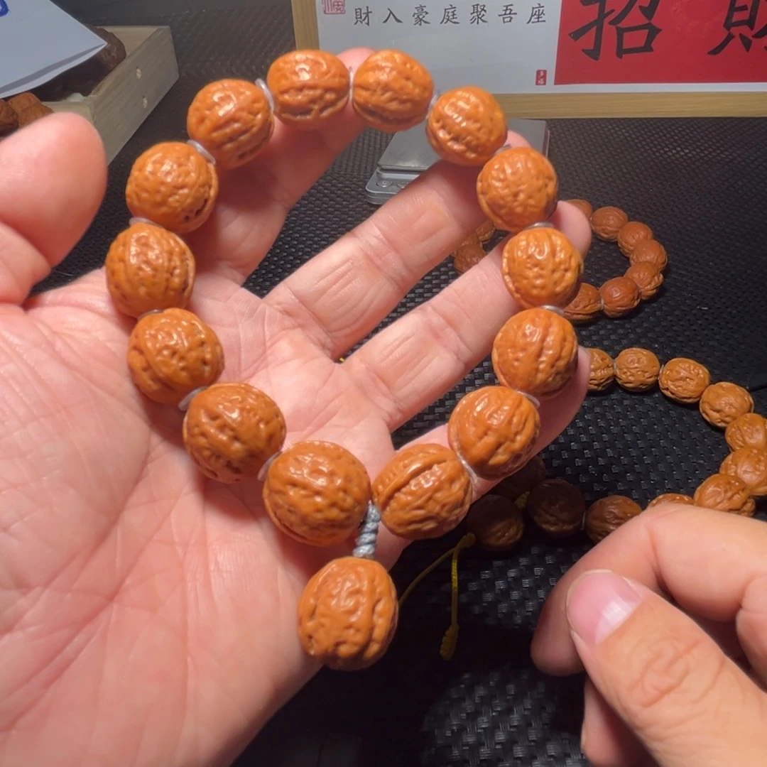 文玩核桃手串蛤蟆头16