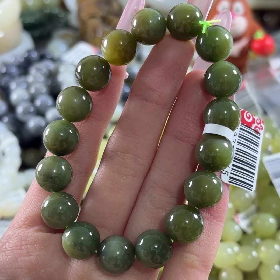 和田玉未镶嵌手链193