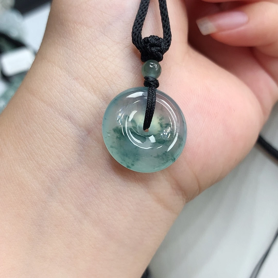 翡翠未镶嵌胸饰翡翠64，19.2/5.4