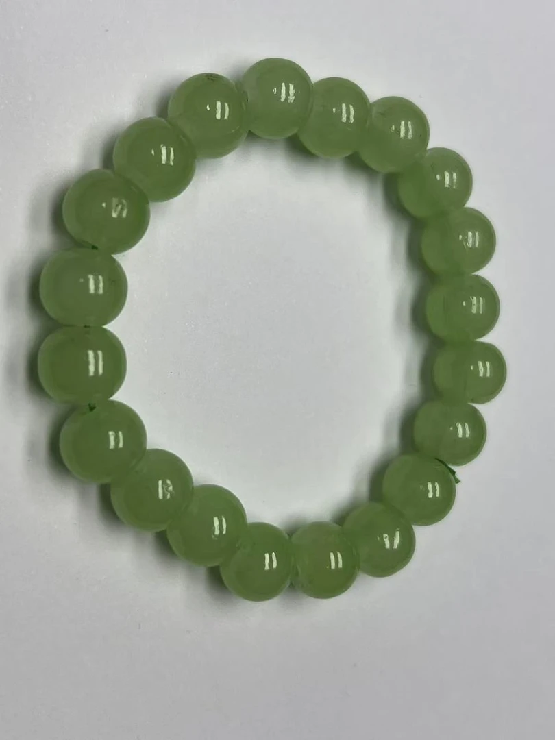 绿葡萄石单圈手串10m