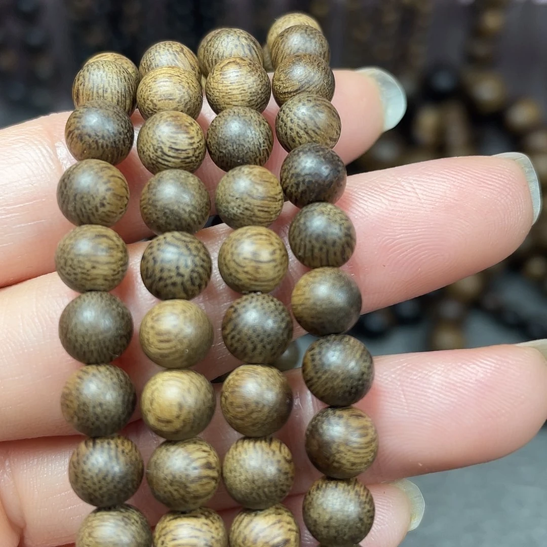 沉香手串芽庄白棋