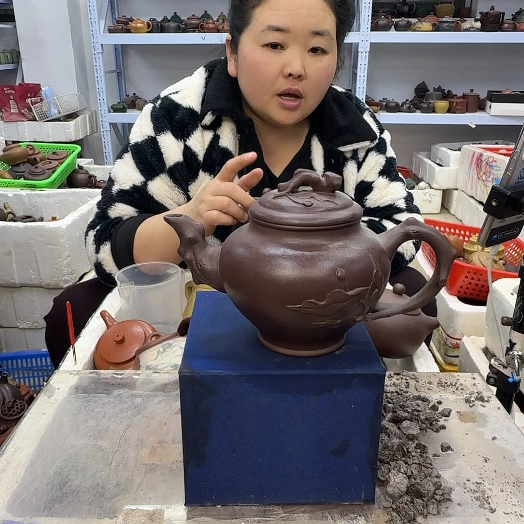 紫砂茶壶宜兴紫砂壶瑕疵处理