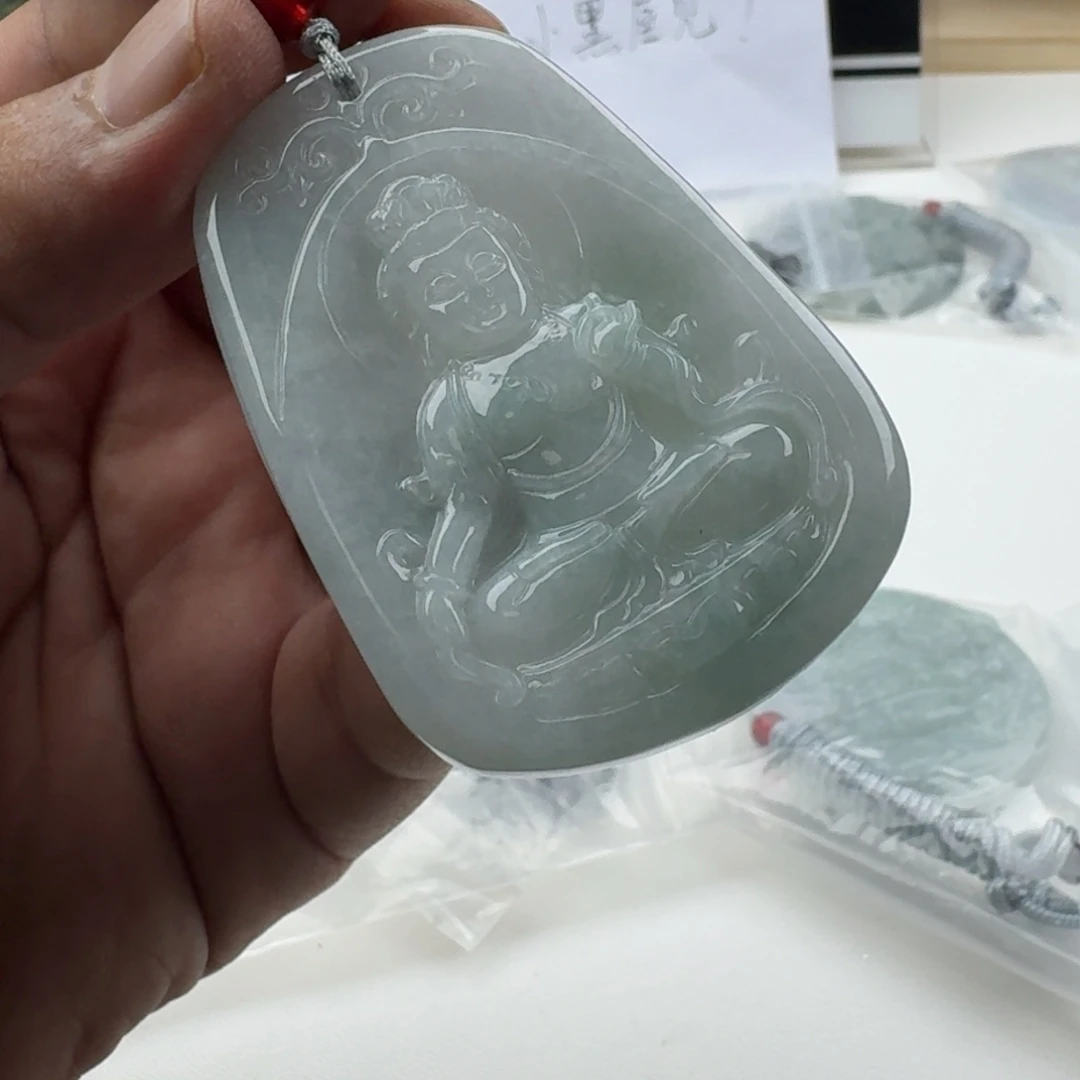 颈饰未镶嵌翡翠天然缅甸A货翡翠