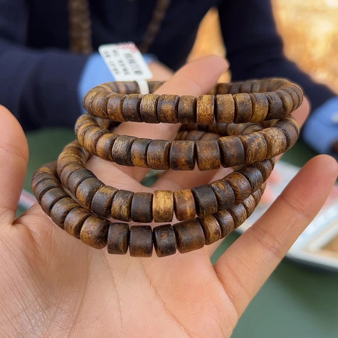 沉香手串白棋6克0.8多样性发一条