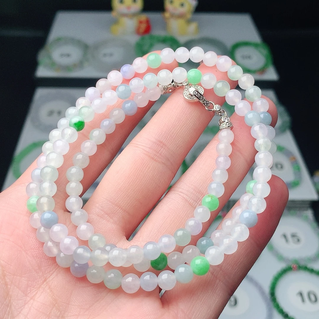 翡翠未镶嵌手链翡翠