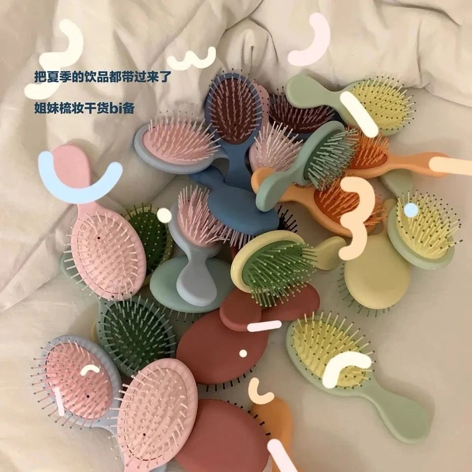 1把实用迷你小型按摩梳小梳子女气囊梳随身便携梳子可爱气垫梳