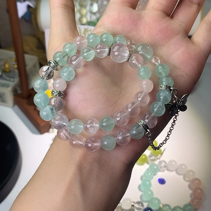 水晶未镶嵌手链水晶手串