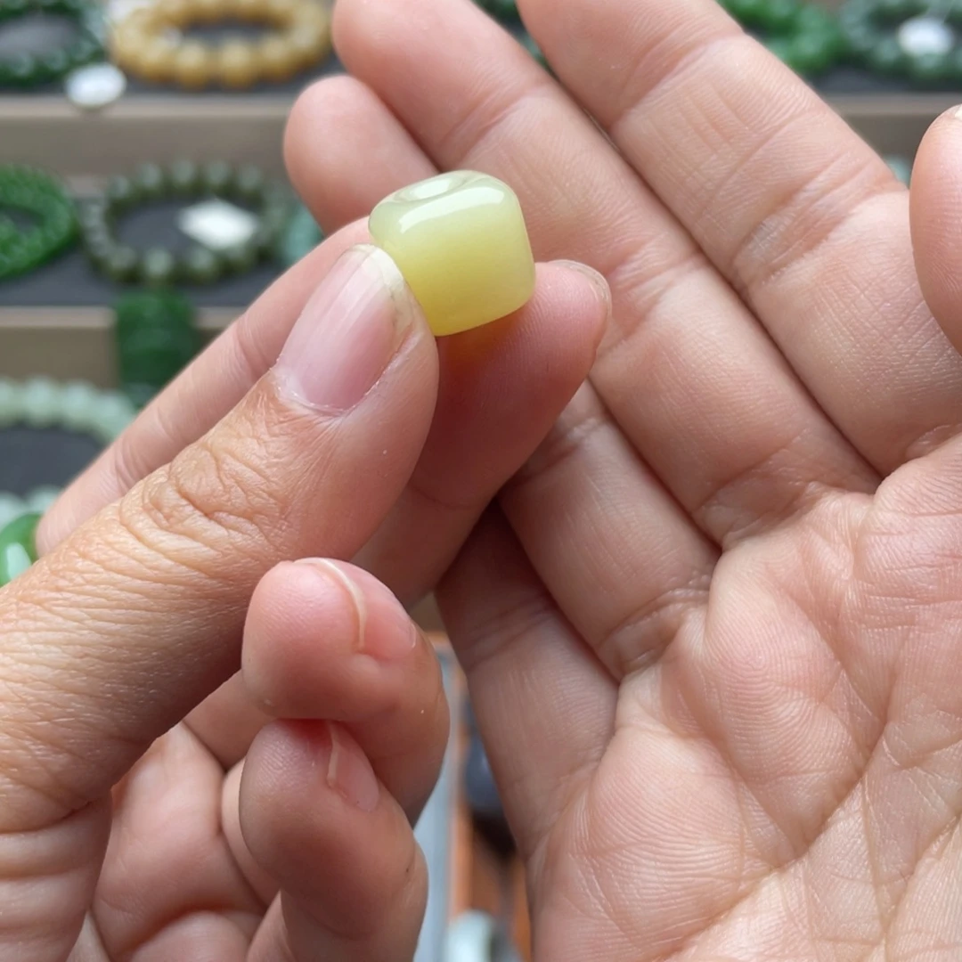 和田玉未镶嵌手链12