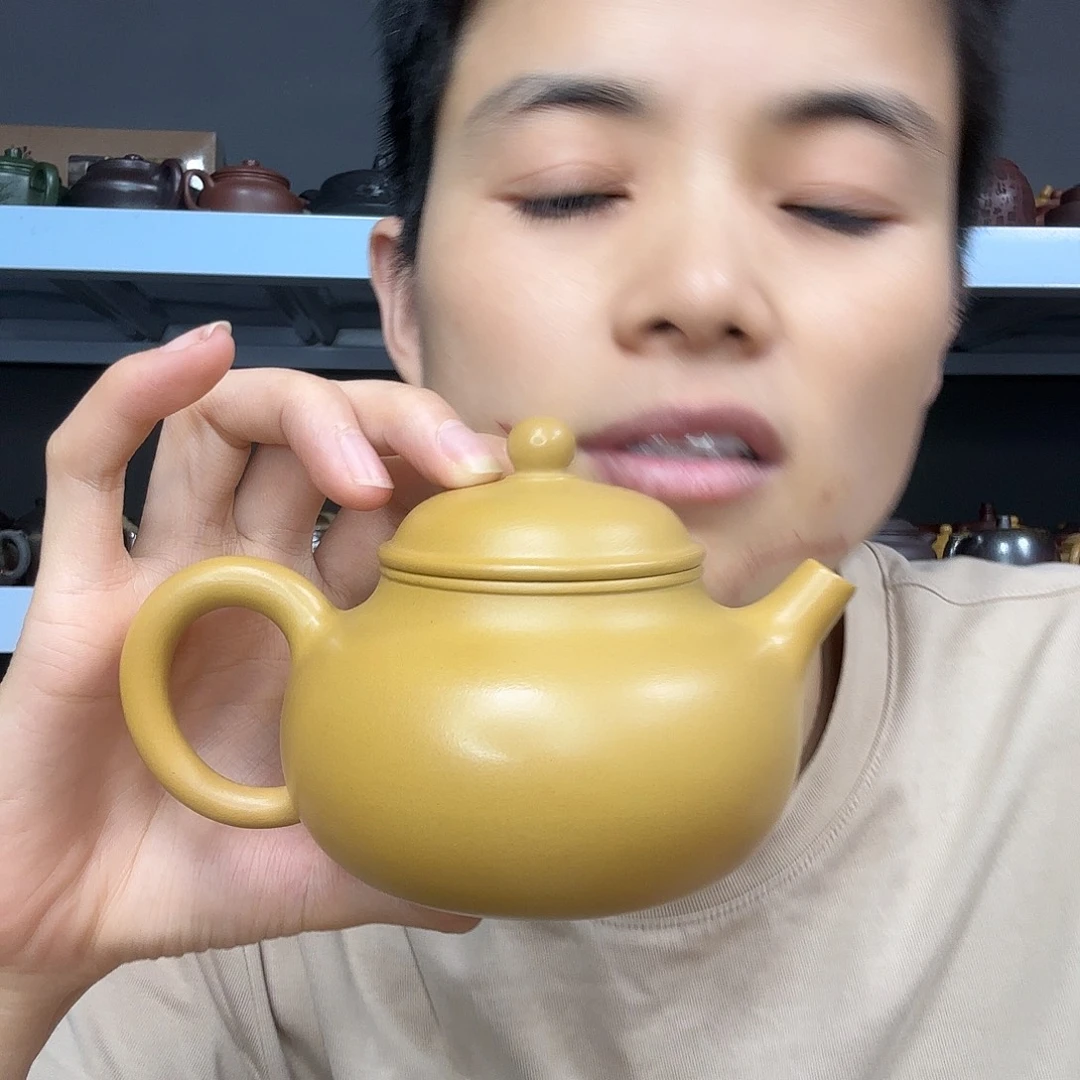茶壶紫砂民间手艺人全手工制作