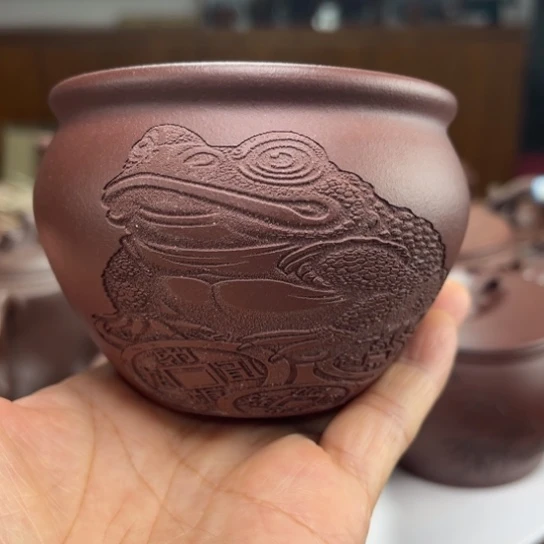 茶壶紫砂紫砂花茶