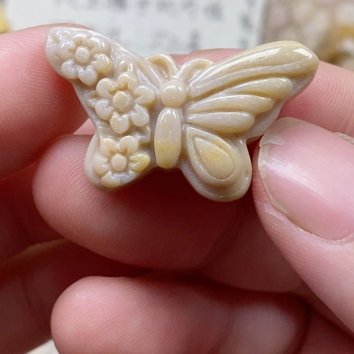 颈饰未镶嵌硅化珊瑚（珊瑚玉）小