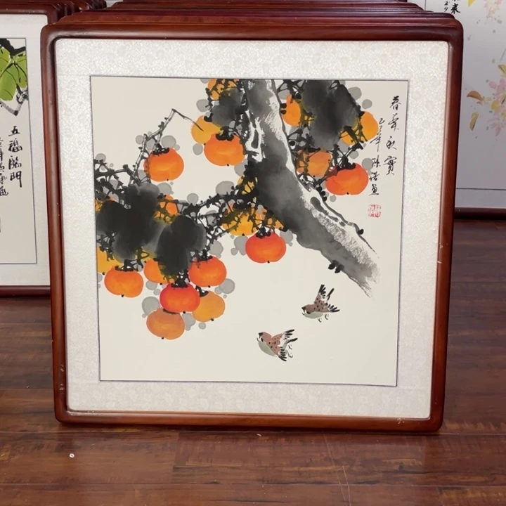 国画带框尺寸63*63厘米