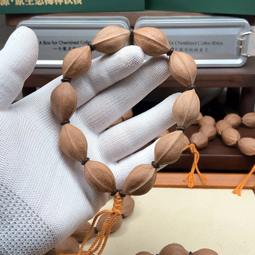 橄榄核手串每***起1728三花小籽