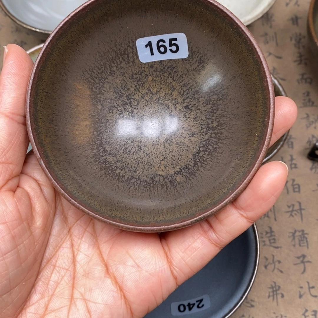 茶盏龙窑柴烧【微瑕】165