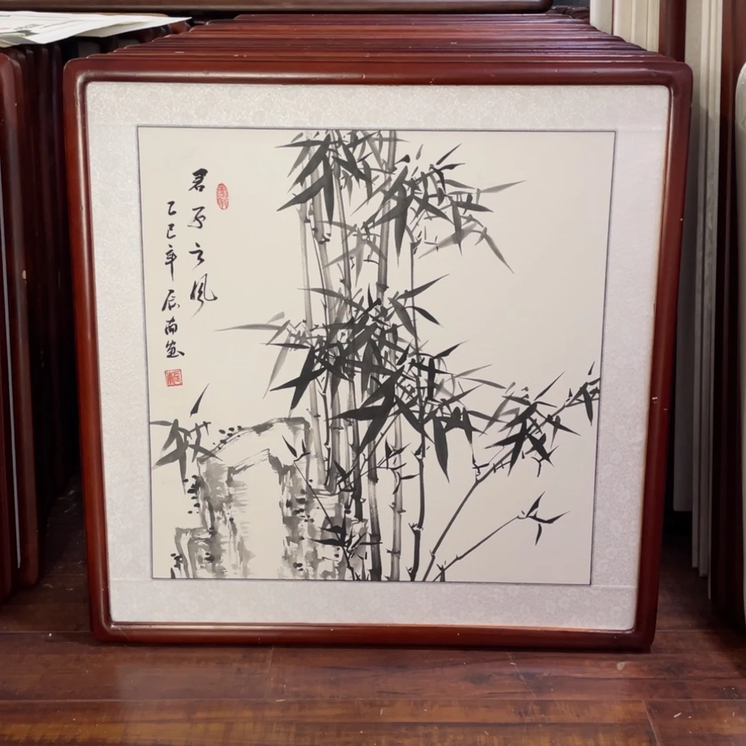 国画带框尺寸63*63厘米