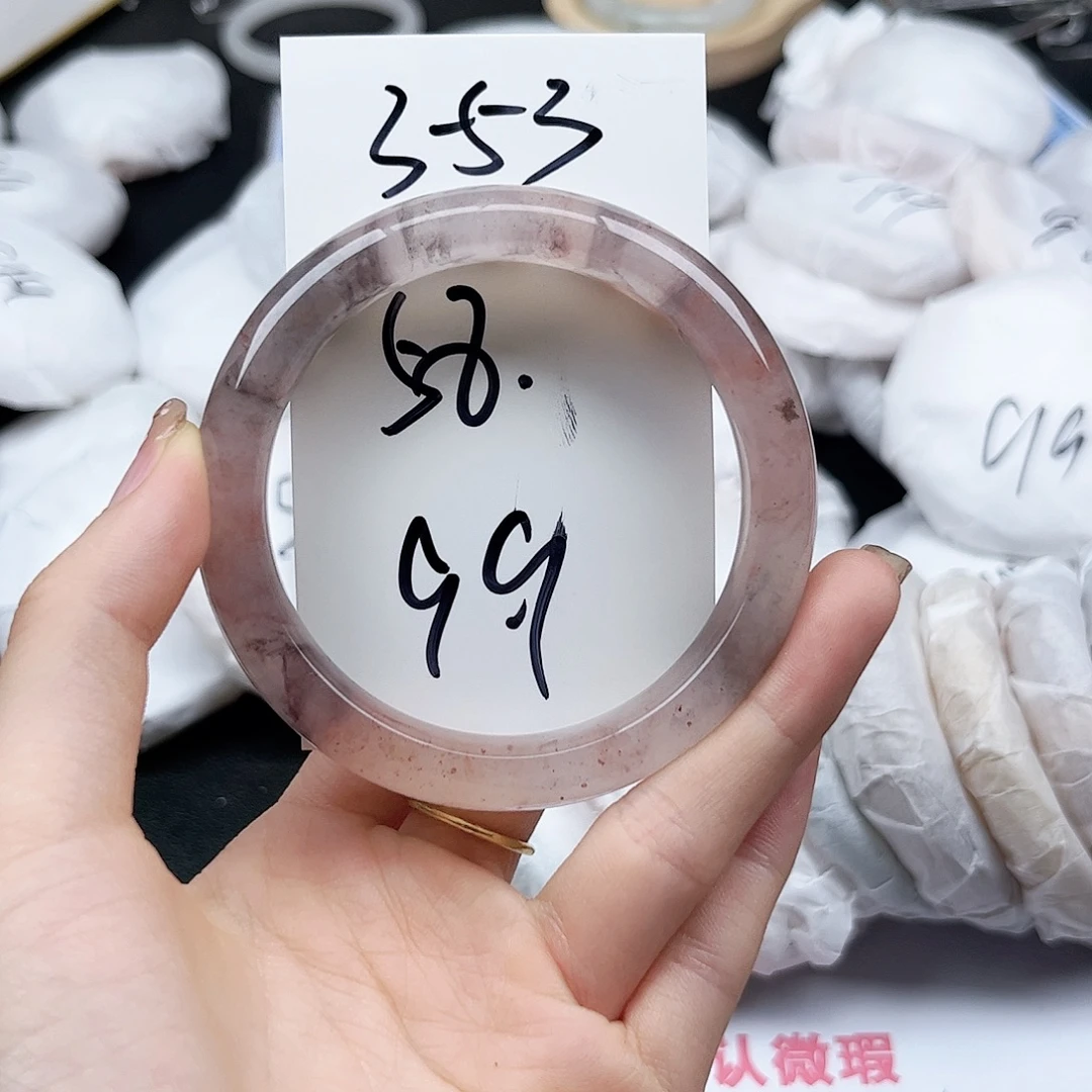未镶嵌手镯石英质玉3.53