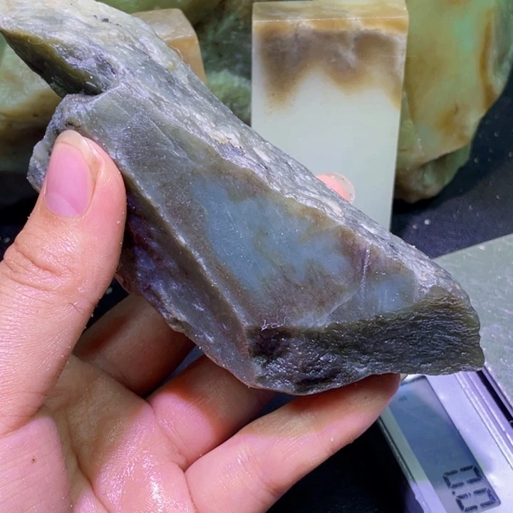 未镶嵌和田玉珠宝半成品
