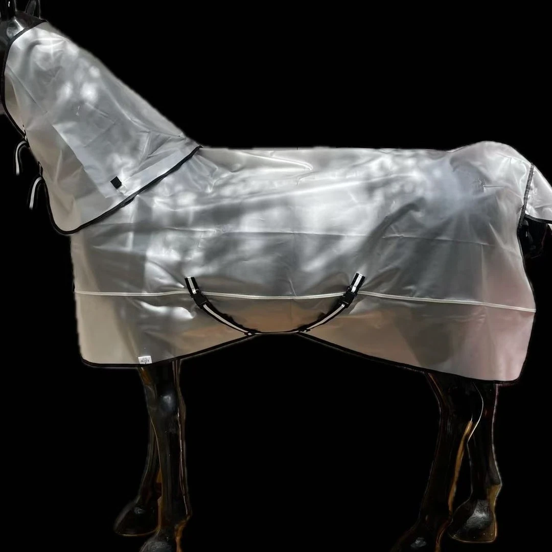 加厚塑料马衣 防雨马衣  出汗马衣