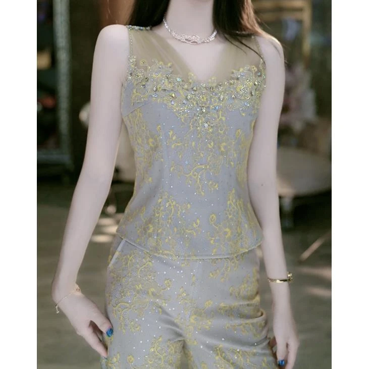 5-17【视觉盛宴】重工时尚晕染气质套装