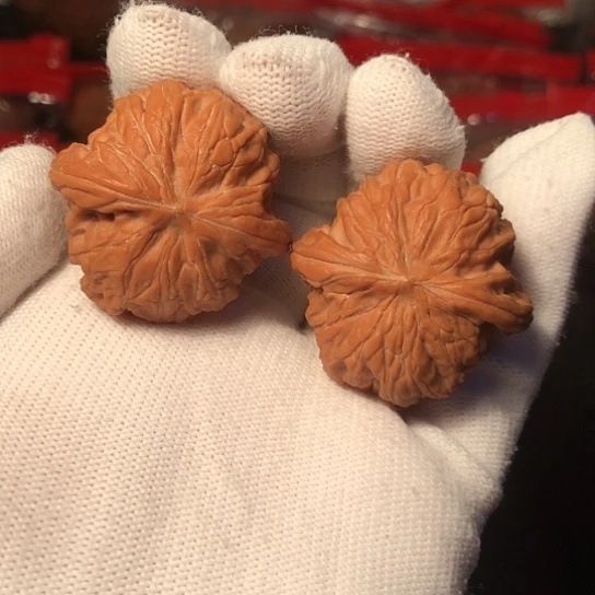 文玩核桃把件磨盘35