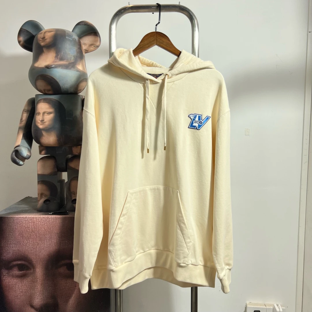 99新 LouisVuitton/路易威登 刺绣帽衫 R1231尺码：XL胸围63衣长73