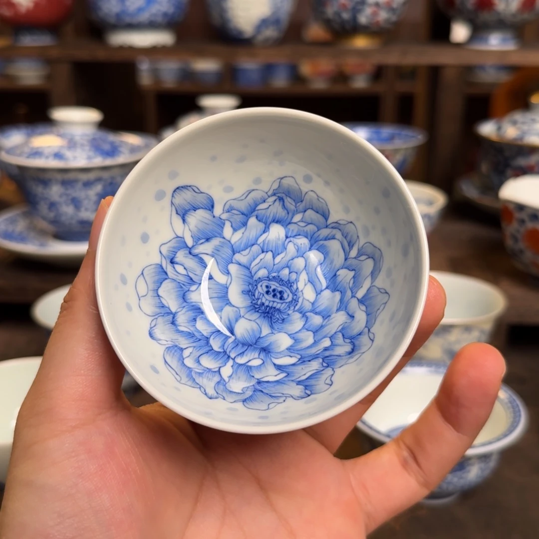 纯手工手绘陶瓷茶具