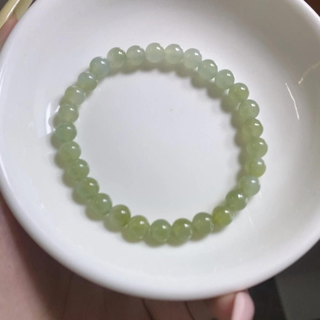 翡翠未镶嵌手链秋香卡6