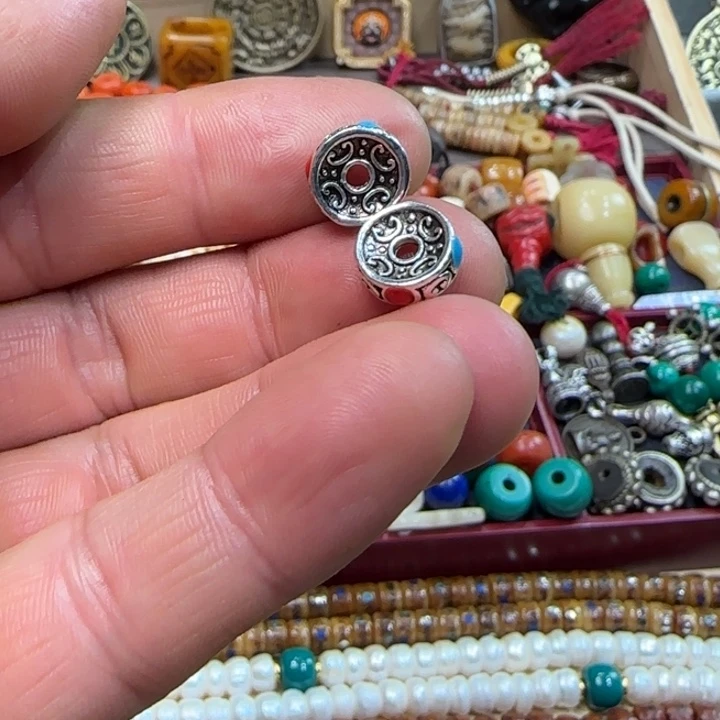 ≮****≯藏传老物件念珠配饰