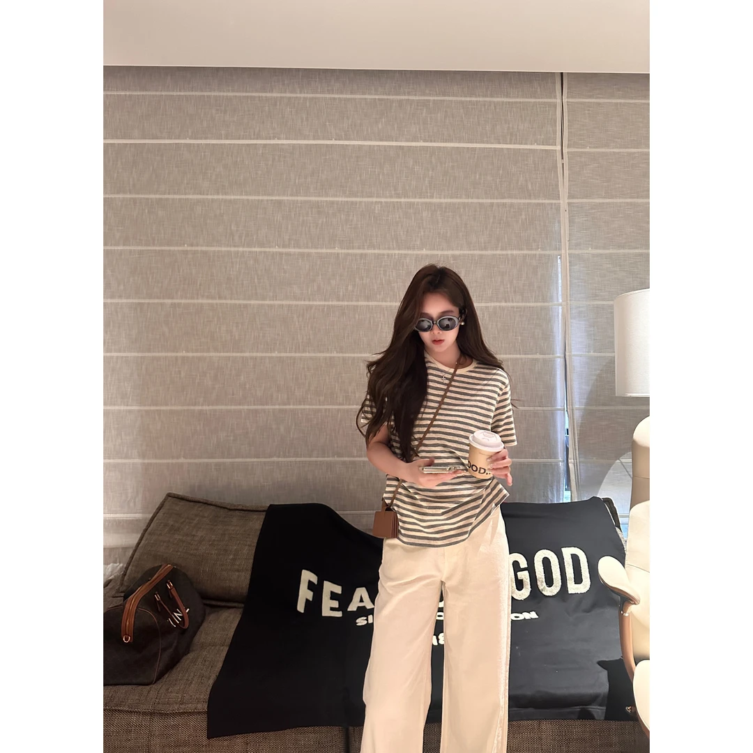 【素颜条纹派】短袖