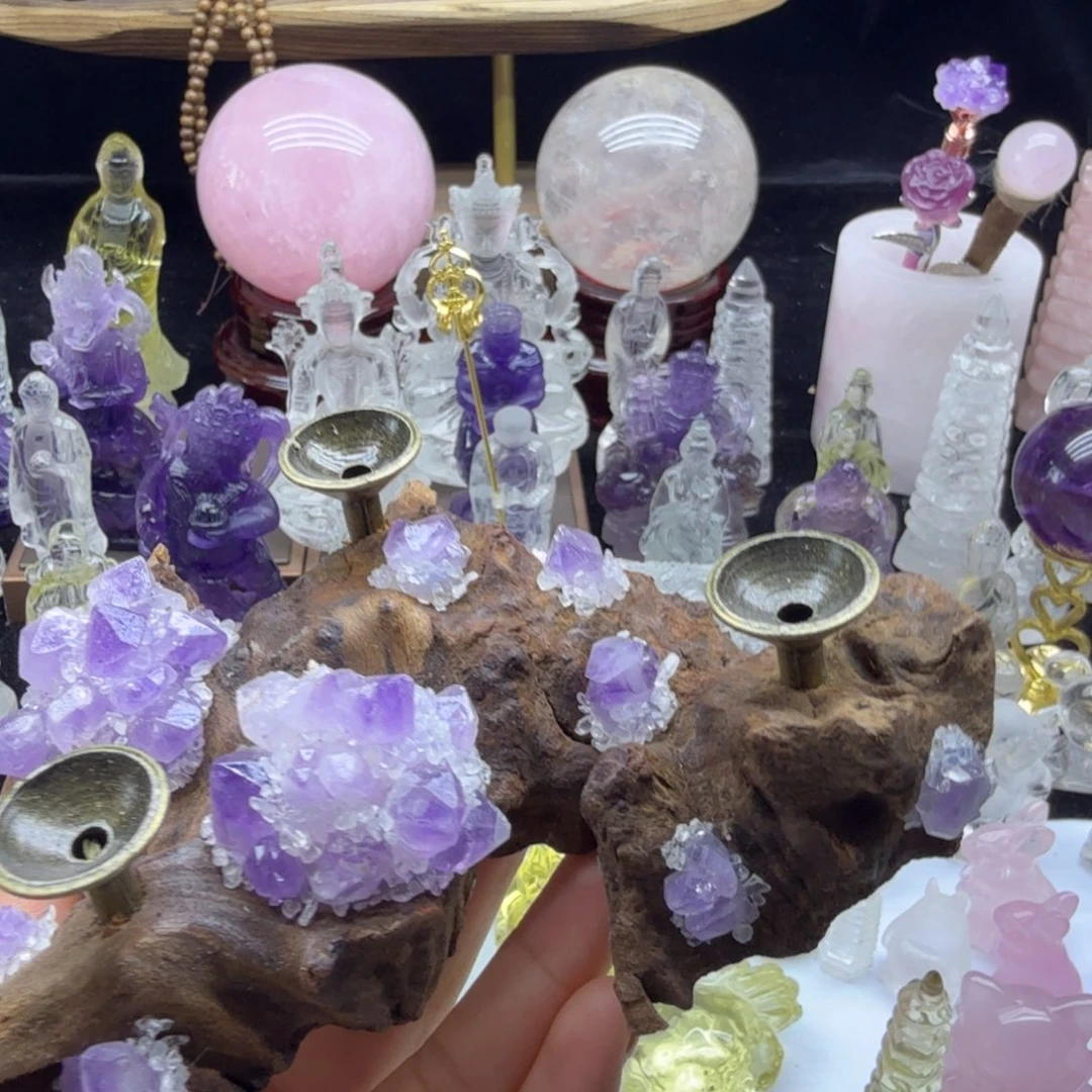 魚****水晶珠宝半成品未镶嵌