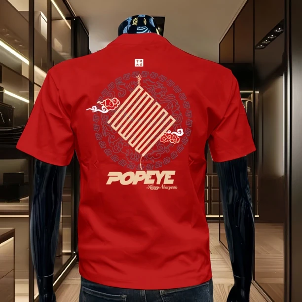 国潮棉短袖T恤青年ins潮牌街头修身圆领上衣反季