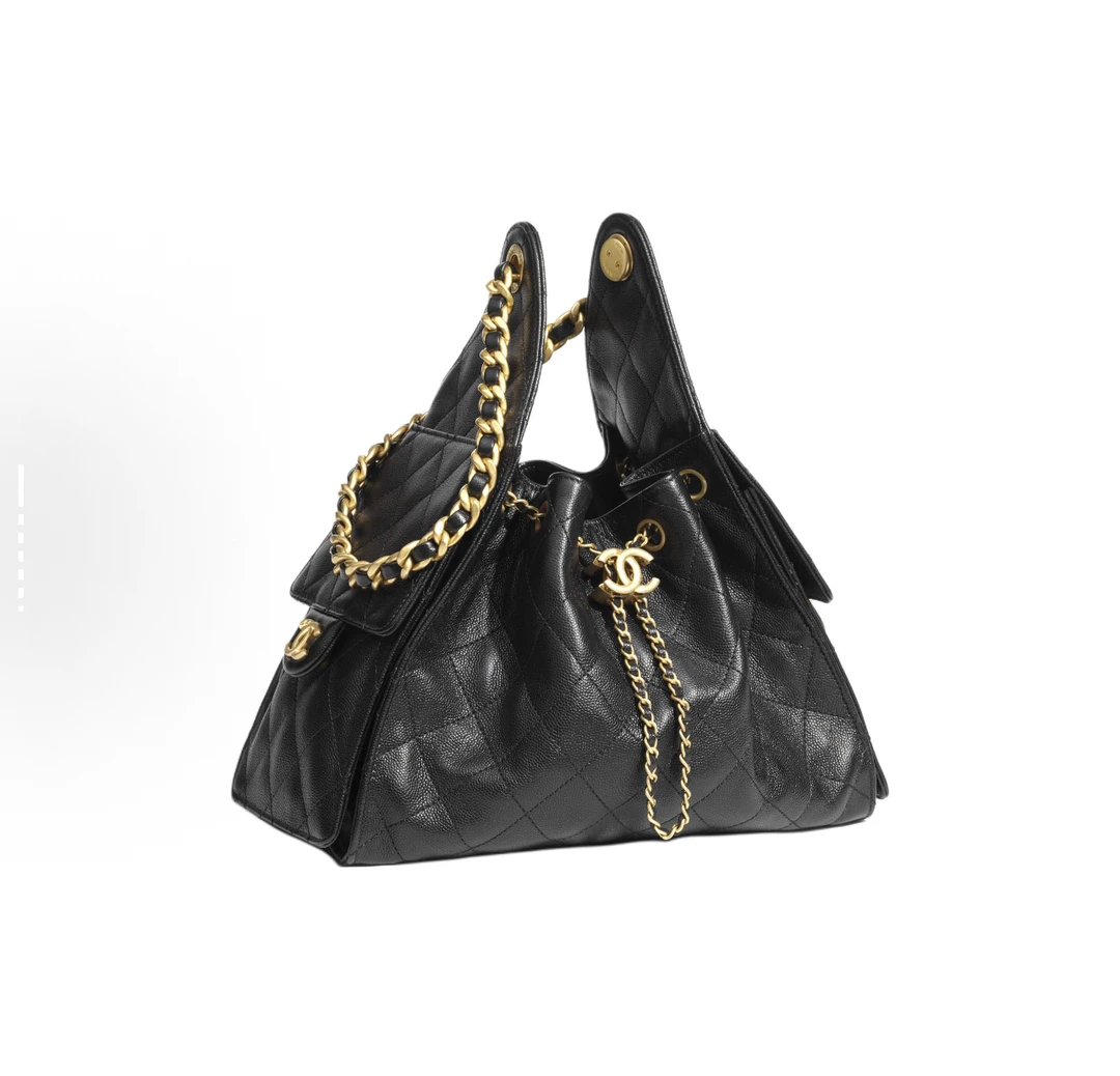 未使用 Chanel/香奈儿 25Bag 25P小号经典粒面牛皮腋下单肩包