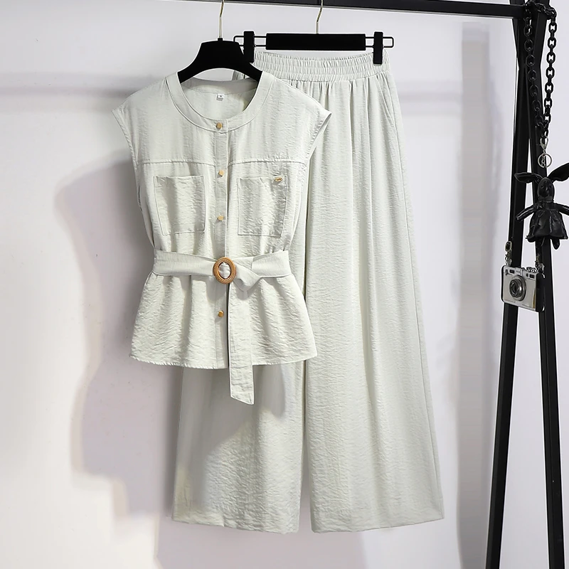 大方得体套装两件套女2025新款夏季贵气感御姐超火夏装穿搭一整套