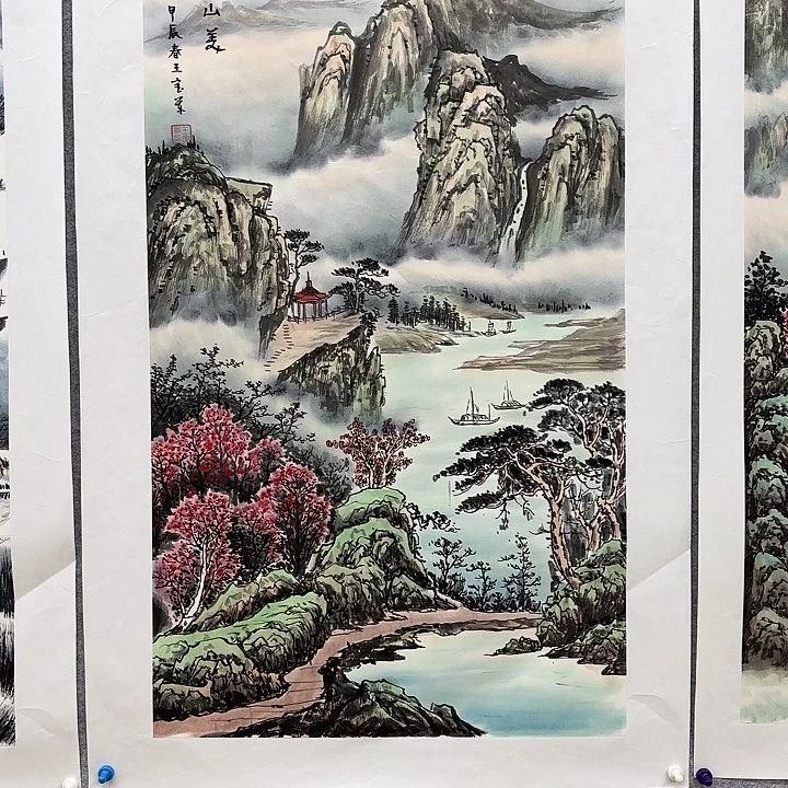 国画用****6花鸟等多种鸟类和动物