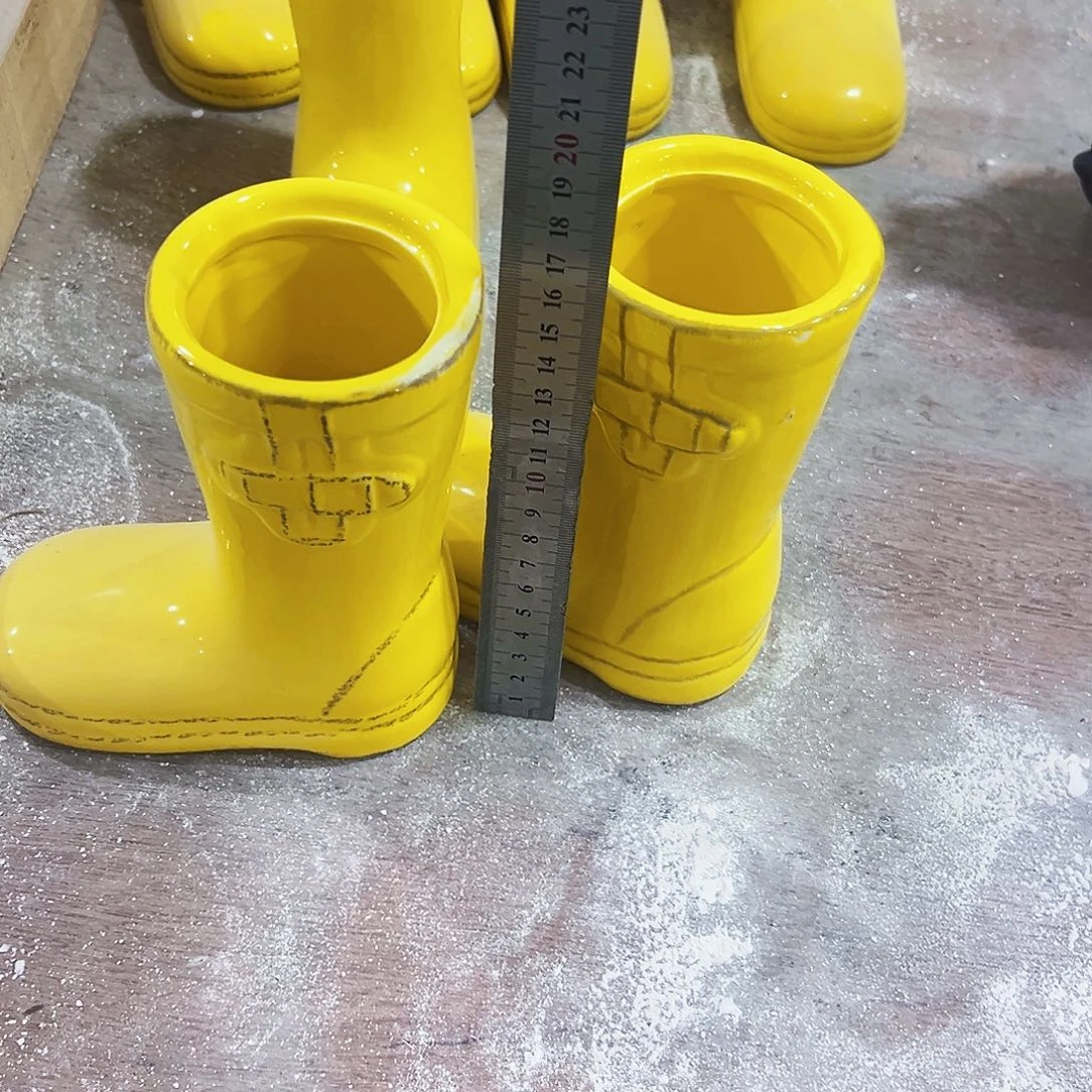 有孔外贸尾单陶瓷花盆凑单10米包邮