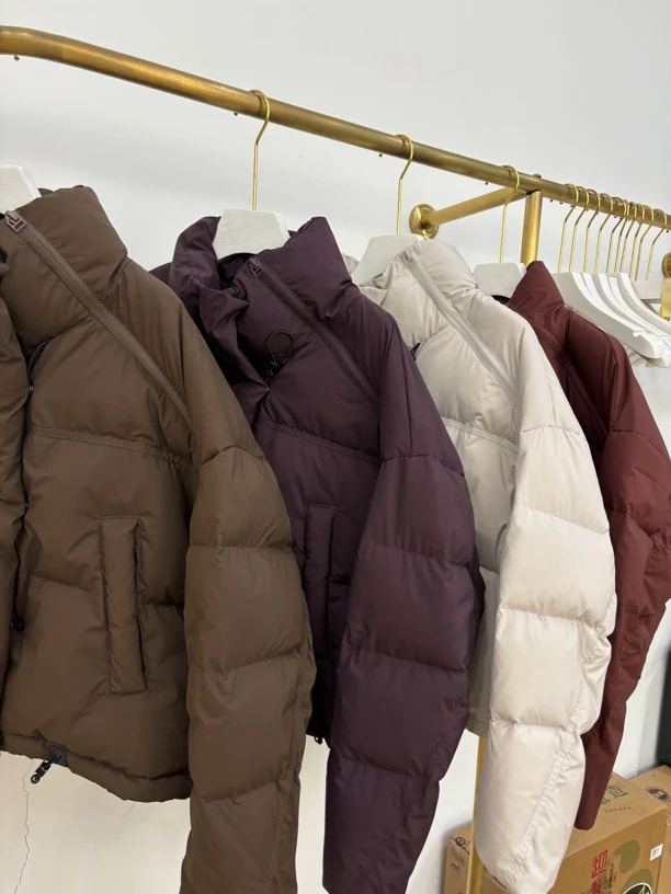 短款女冬季新款时尚潮流百搭立领外套宽松