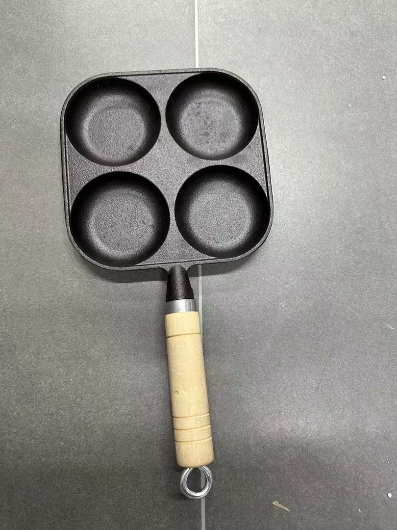 不粘锅麦饭石平底锅煎牛排煎饼煎蛋泼油锅迷你电磁炉燃气灶通用