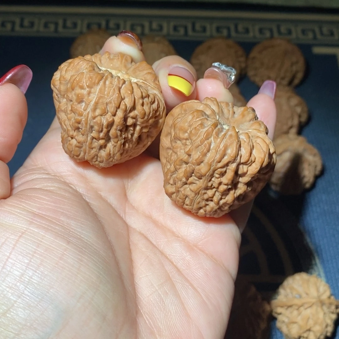 吊坠文玩核桃39尺全品平谷凹底