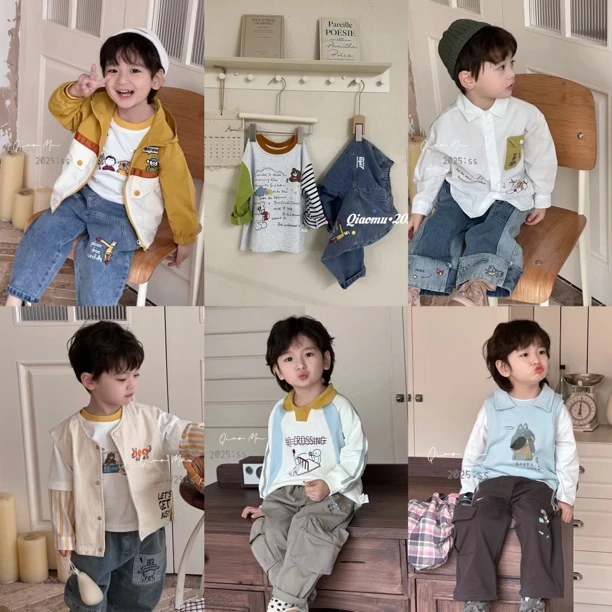 X【101~150】2025儿童秋款好看的新品单件衣服(上选编码下选尺码)