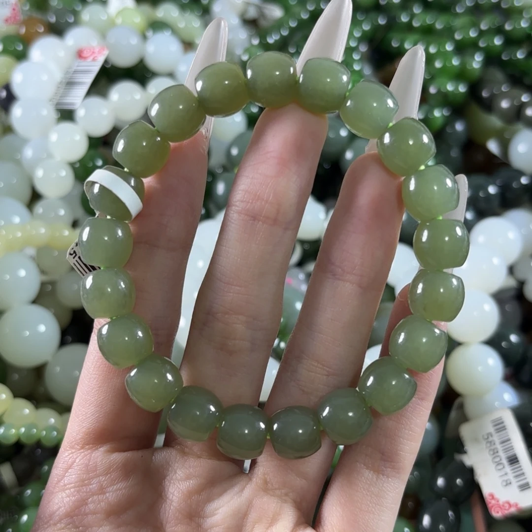 和田玉未镶嵌手链266